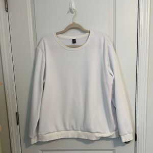 Classic White Sweatshirt